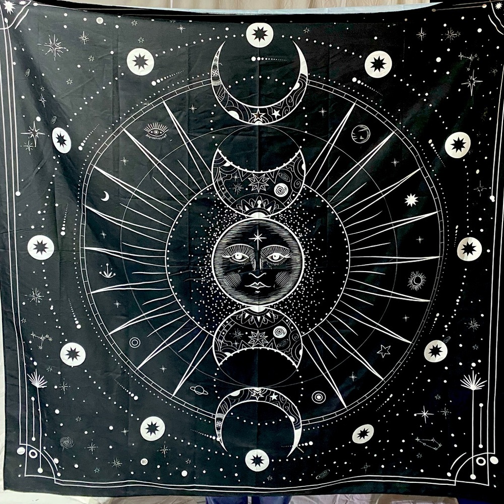 Moon Phases wall tapestry
